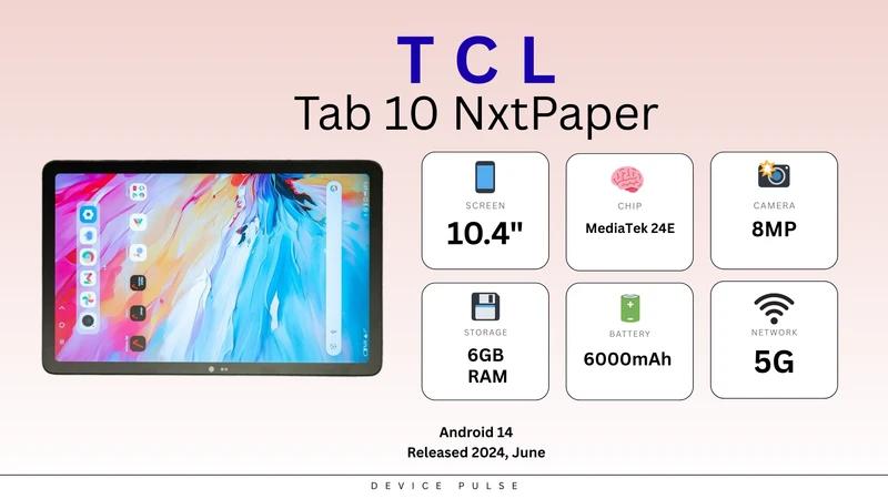 TCL Tab 10 NxtPaper