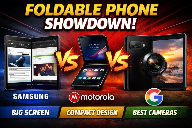 Samsung Galaxy Z Fold 6 vs Motorola Razr Fold vs Google Pixel Fold 2 comparison